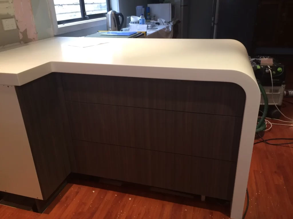 Corian Benchtop Installation
